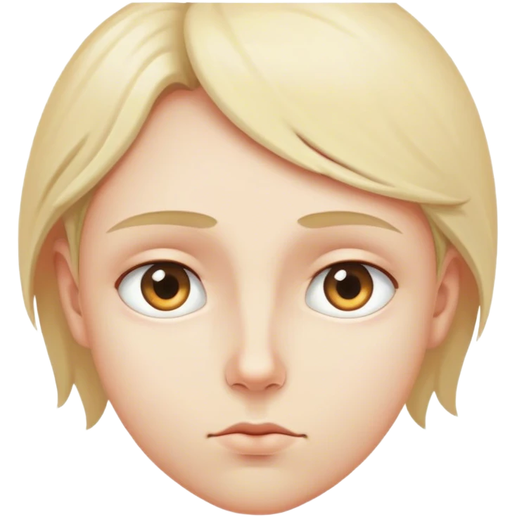 A person standing or sitting, gazing thoughtfully into the distance, with their eyes focused on something far away, reflecting a sense of contemplation or curiosity emoji