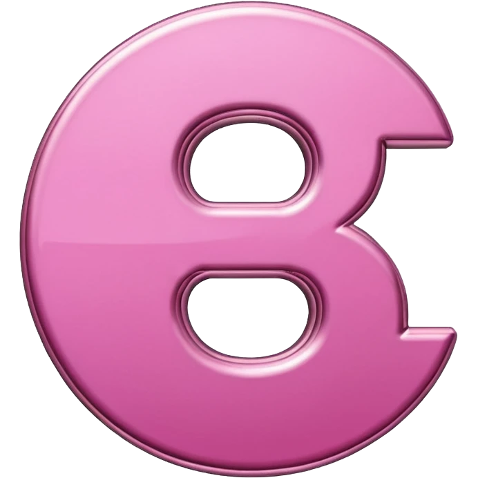 Pink dollar sign emoji