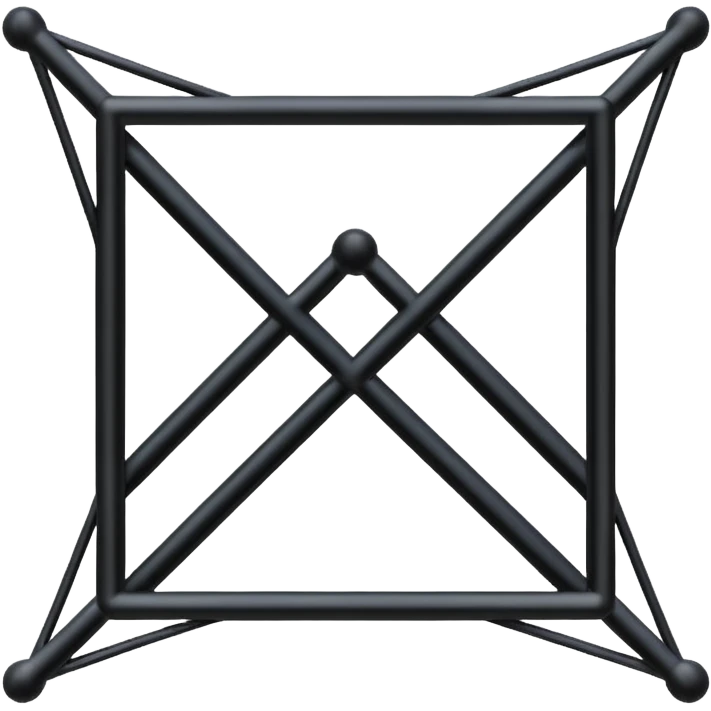 black concert Metal  truss frames emoji