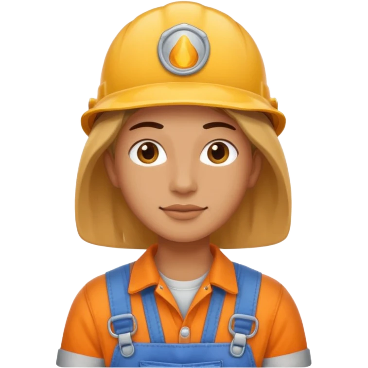character wearing work overalls  emoji