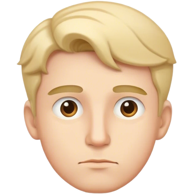 Thinking man emoji