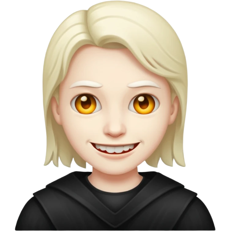 Happy evil emoji