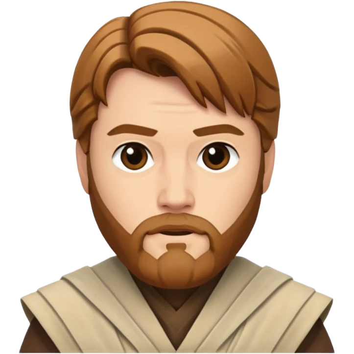 Cute style general kenobi emoji