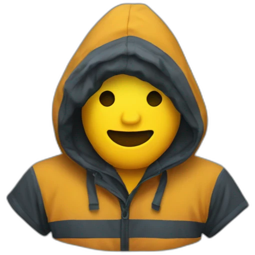 Cagoule emoji
