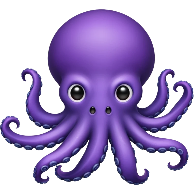 Blueberry octopus emoji