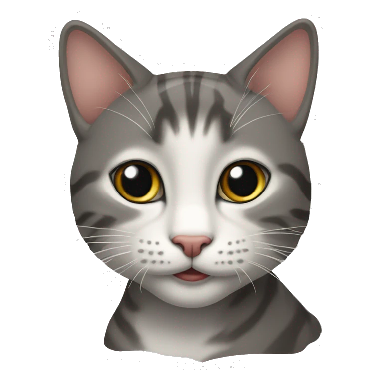 Кошка с рогами emoji