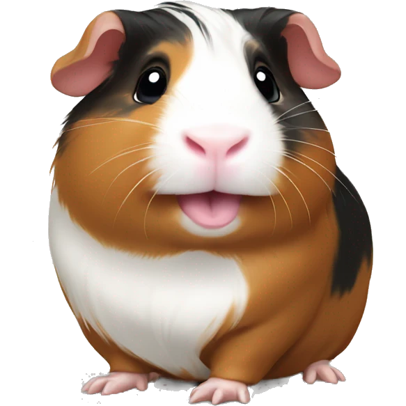 Guinea pig saying yes emoji