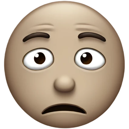sad face emoji