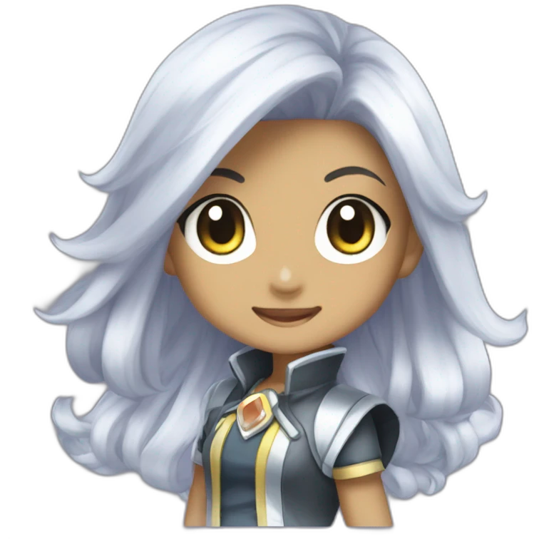 Cynthia chibi pokemon brilliant diamond emoji