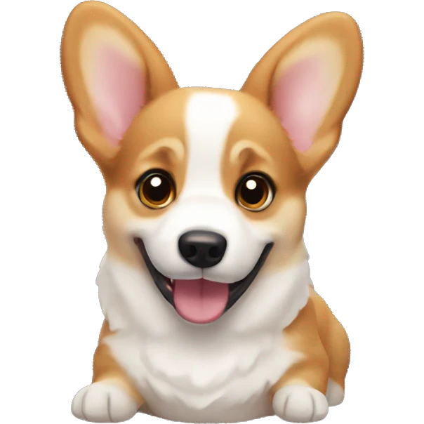 Corgi puppy emoji