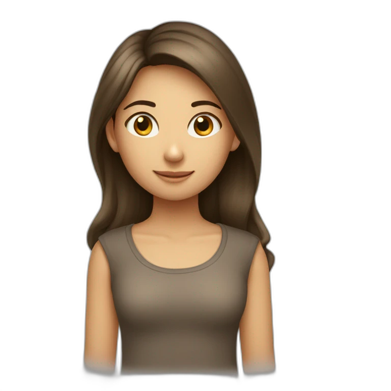 une fille brune et un garçon blond emoji