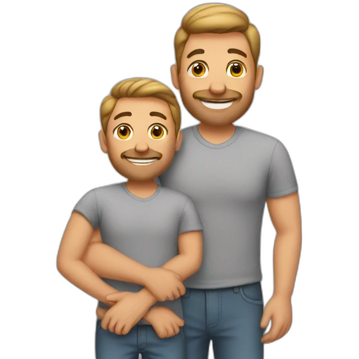 gay dad emoji