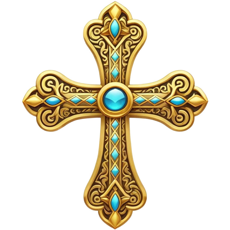 Egyptian cross emoji