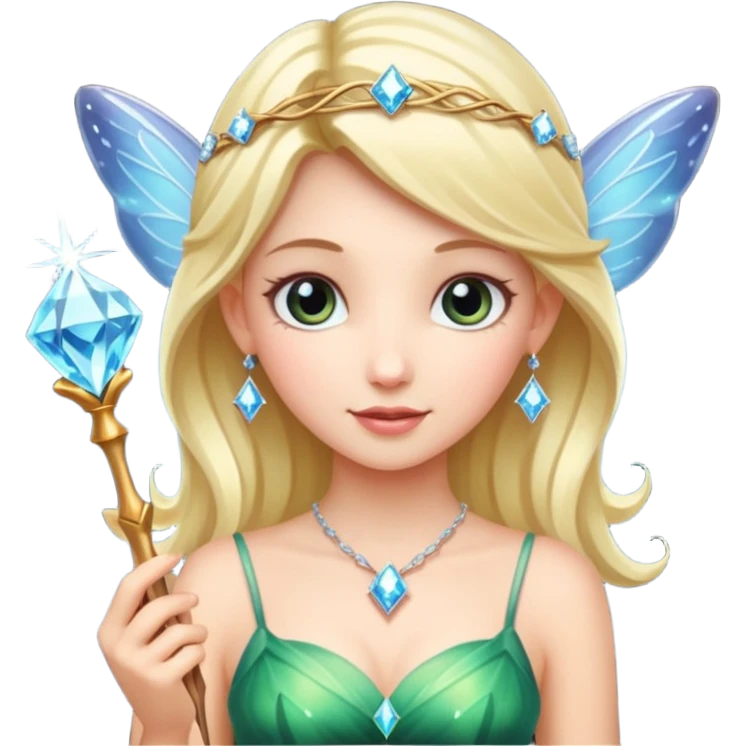 🧚🏻🪄💎 emoji