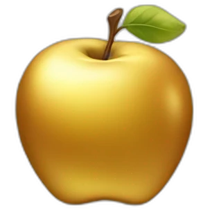 golden apple emoji