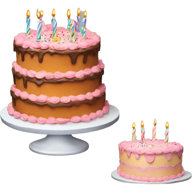 birthday cake emoji