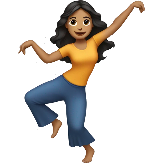 Hispanic women dancing  emoji