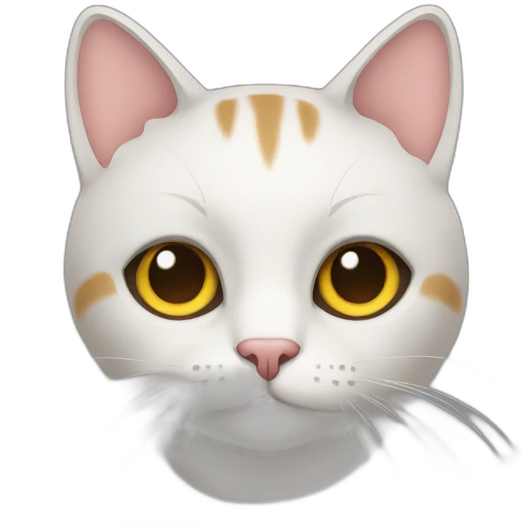 Cat designer emoji