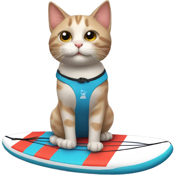 cat with a sup  emoji