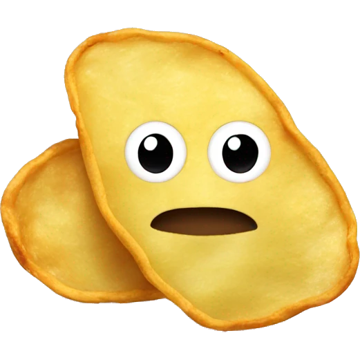 potato chips emoji