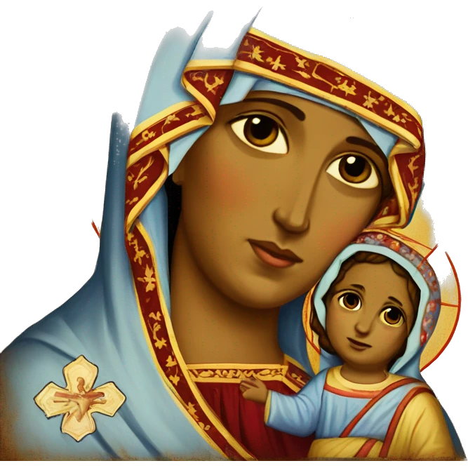 Orthodox Icon Theotokos emoji