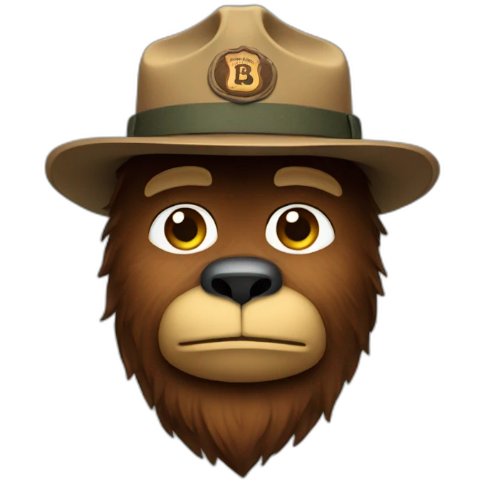smokey bear emoji