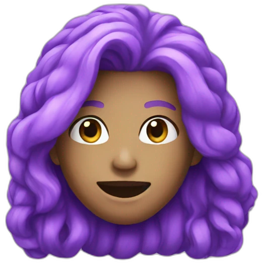 Purple emoji