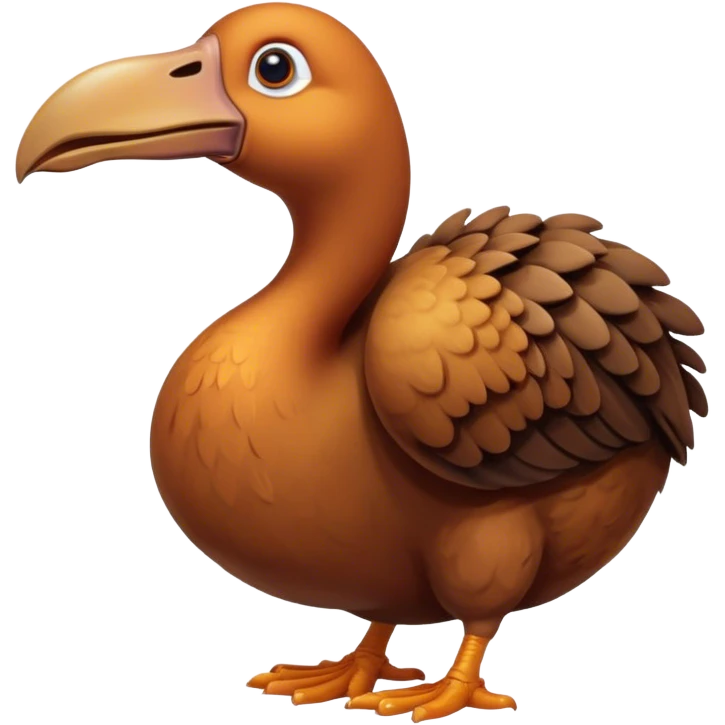 Dodo pooping emoji