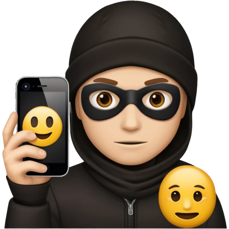 Robber iPhone emoji emoji