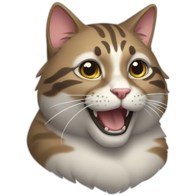 LOUGHING CAT emoji