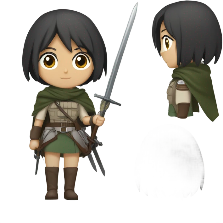 Mikasa ackerman emoji