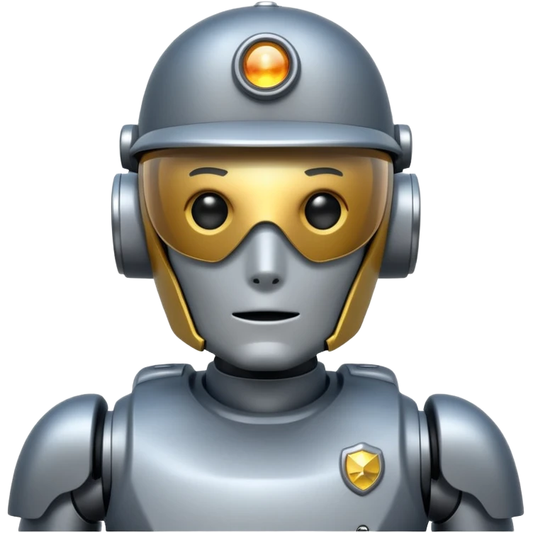 robot cop emoji