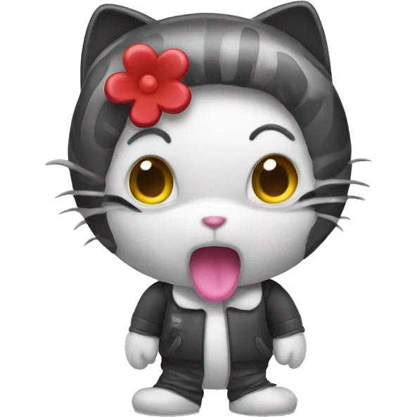 crashout hello kitty emoji