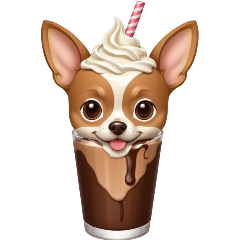 CHIGUAGUA cafe chocolate  emoji