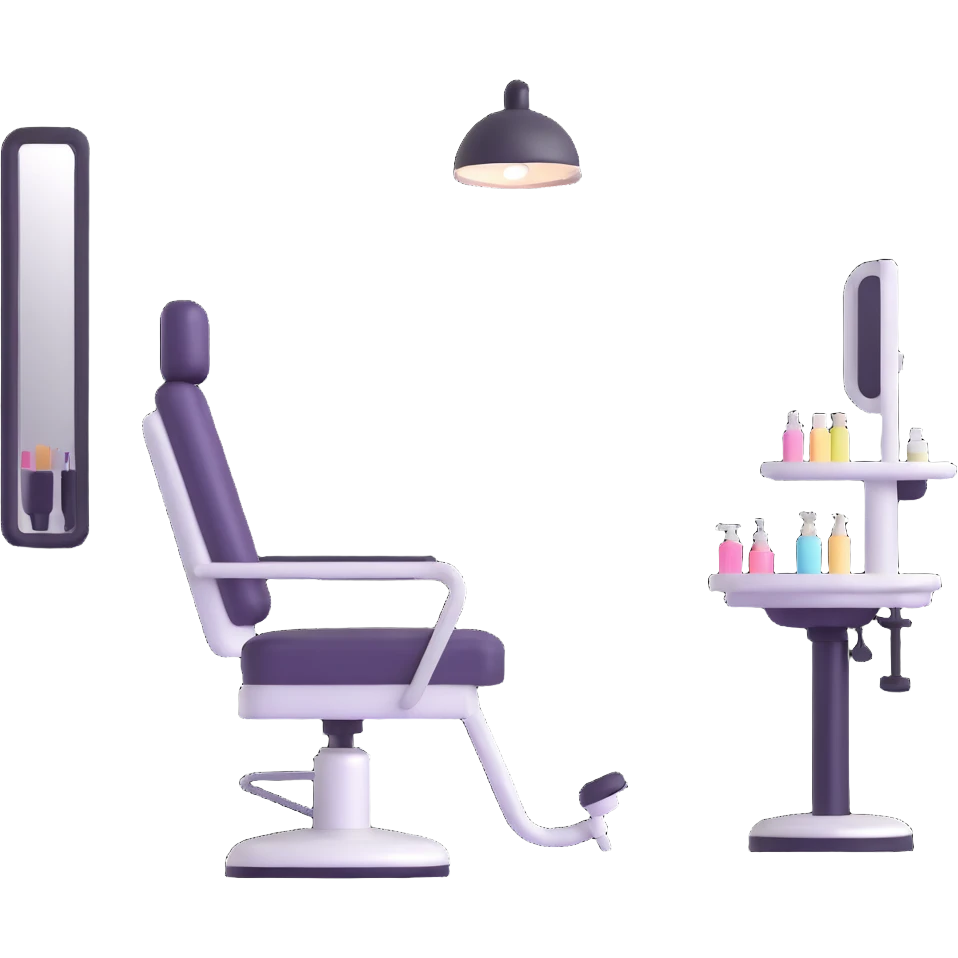 team of hairstylists in beauty salon emoji
