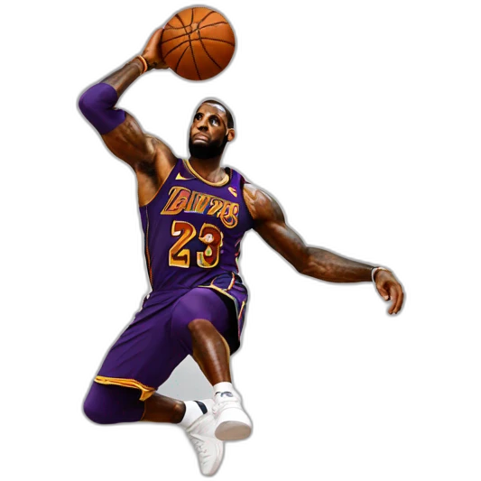 Lebron dunk emoji