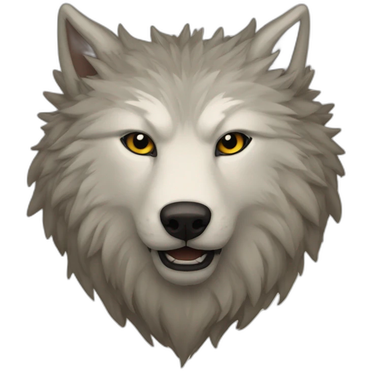 Brasão casa stark, game of thrones  emoji