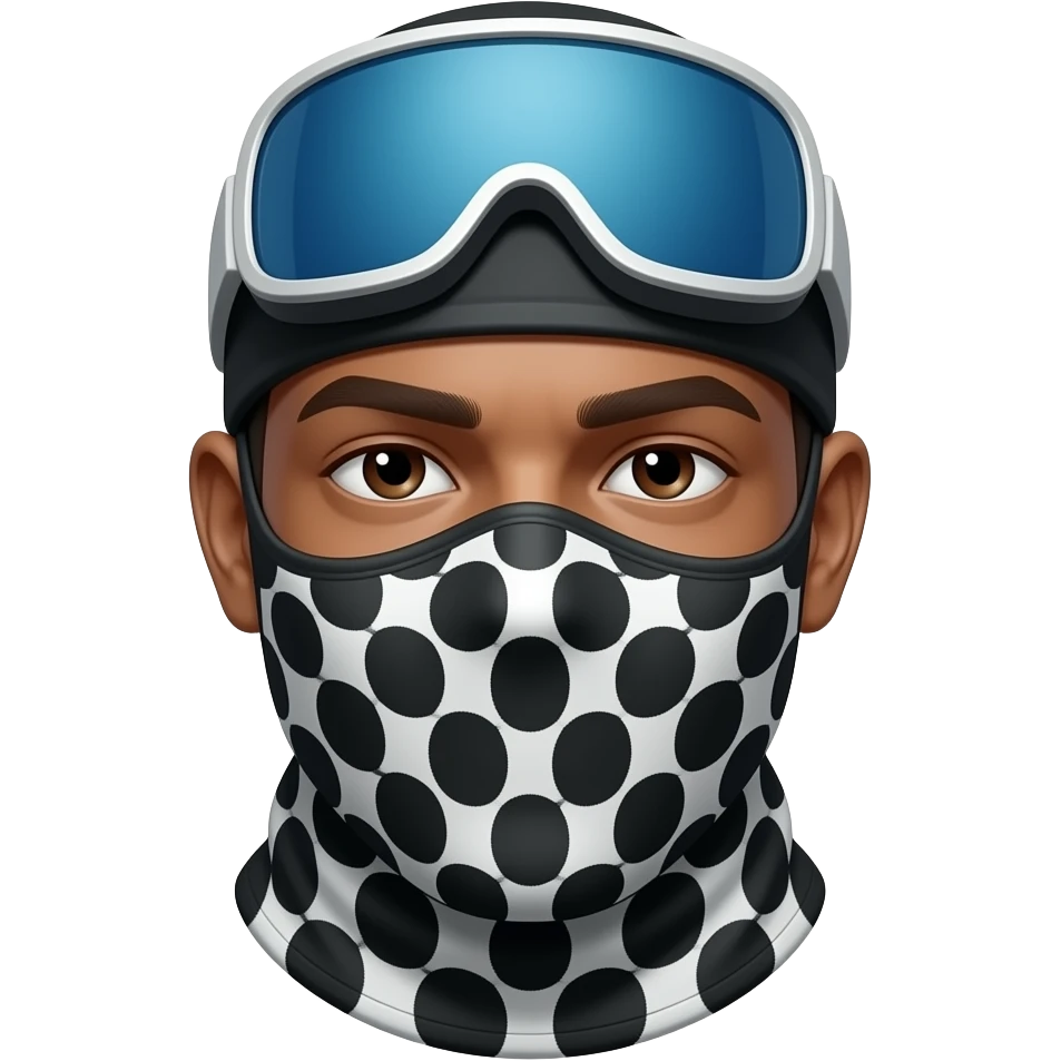 Thug dope boy ski mask emoji