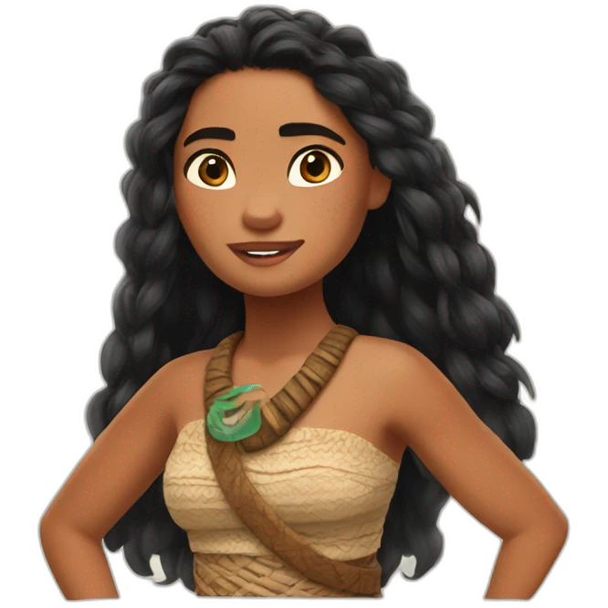 Moana emoji