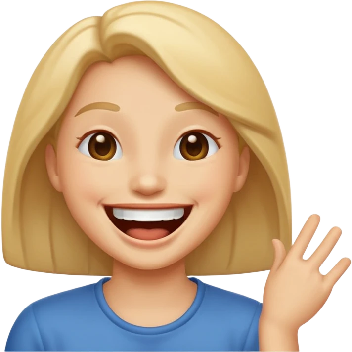 Laughing with asss emoji