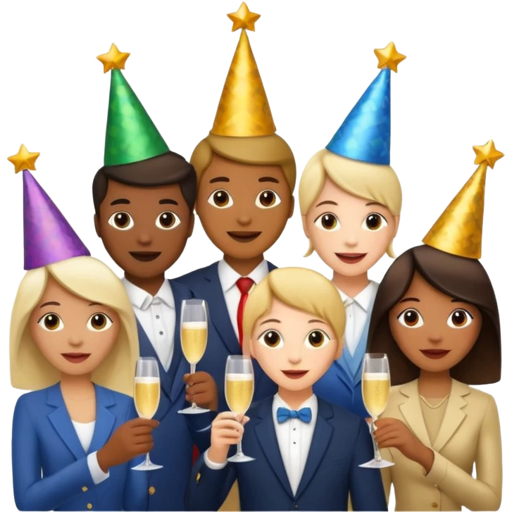 Happy New Year 2026 emoji