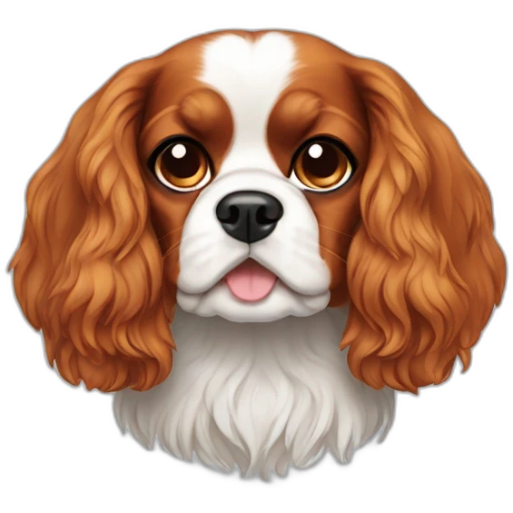 cavalier king dog emoji