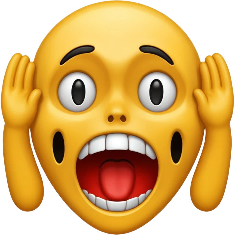 Scream emoji