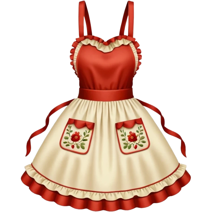 fancy kitchen apron  emoji