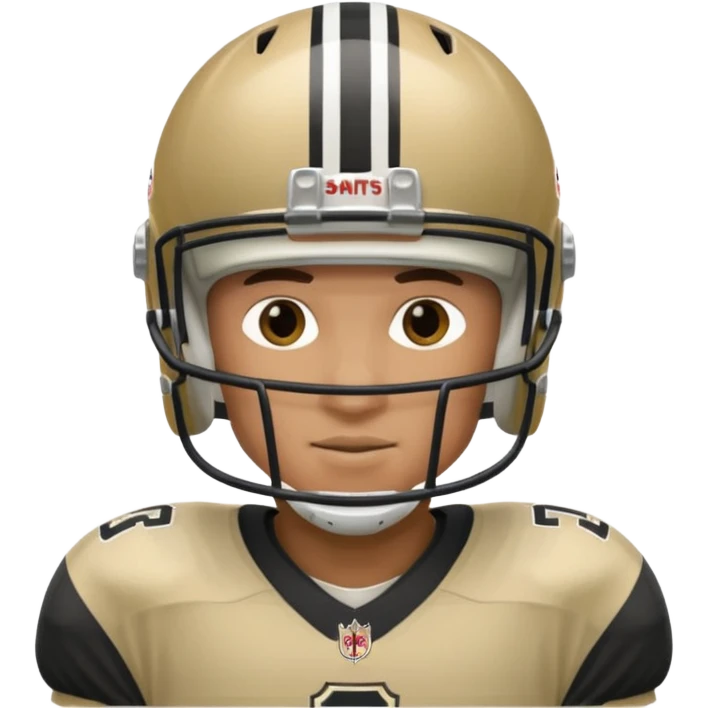 Saints football emoji
