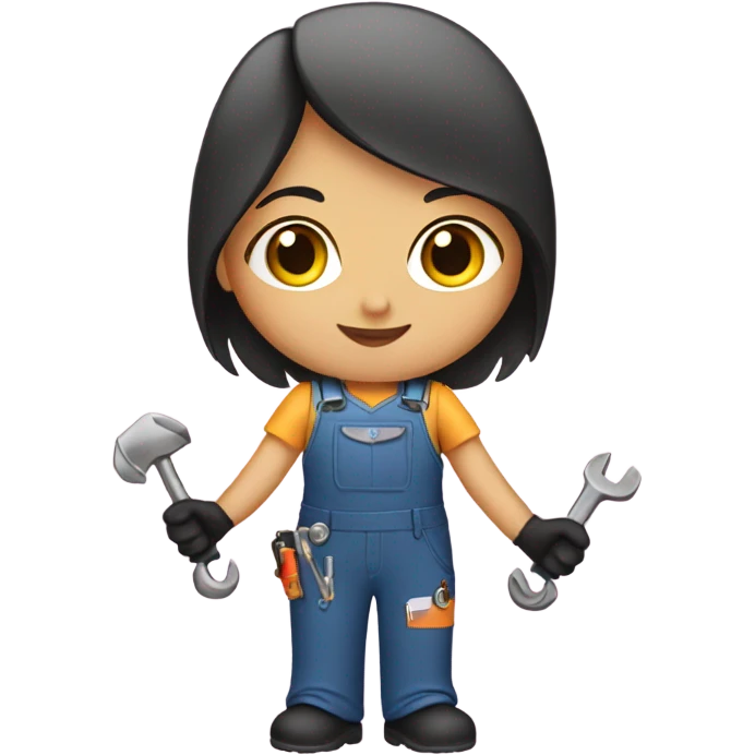 Girl mechanic  emoji