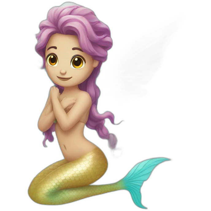 Mermaid Angel emoji