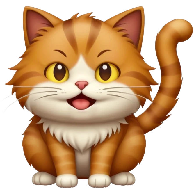 Fart cat emoji