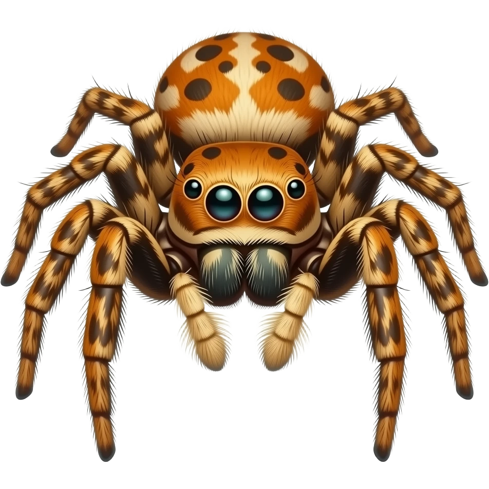 Orange Regal Jumping Spider emoji
