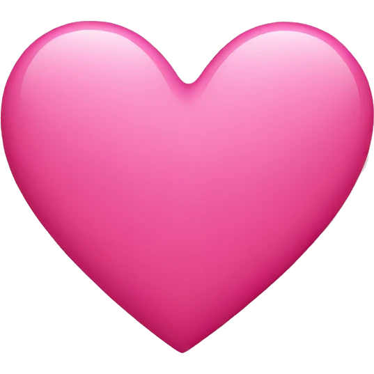 Pink heart, emoji